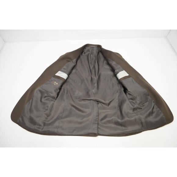 Tasso Elba 100% Camelhair Lanificio Campore Blazer Jacket Mens Size 42 R - Picture 9 of 12